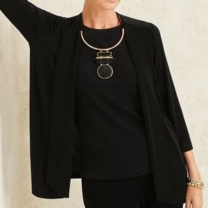 Chico's Traveler 3/4 Length Sweater